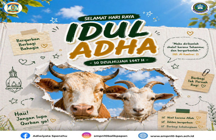 Selamat Hari Raya Idul Adha 1447 H