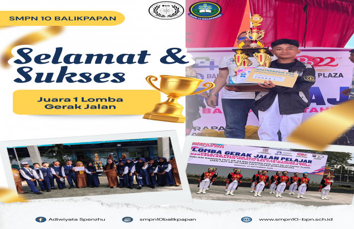 Juara 1 Lomba Gerak Jalan Pelajar 2025